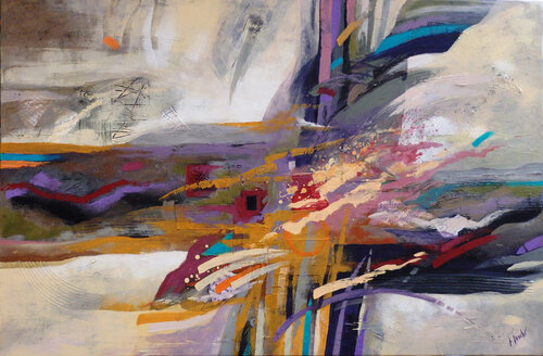 Poems from beyond horizon 2 di Igor Cvacho, Pittura in vendita su Singulart