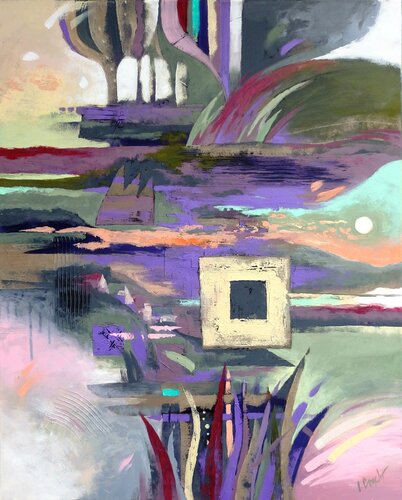 The Country Full Of Poetry 2 di Igor Cvacho, Pittura in vendita su Singulart