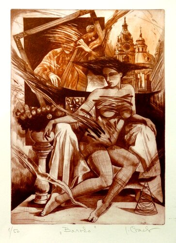 Baroko by Igor Cvacho, Work on Paper for Sale on Singulart
