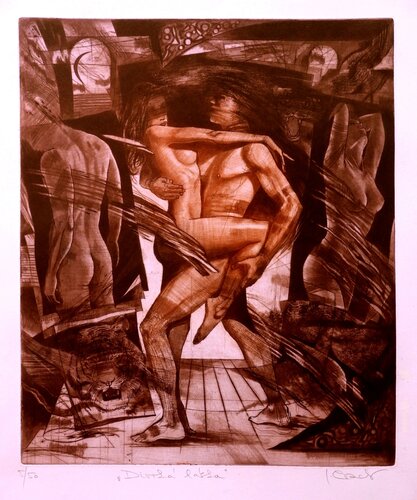 Divoká láska by Igor Cvacho, Work on Paper for Sale on Singulart