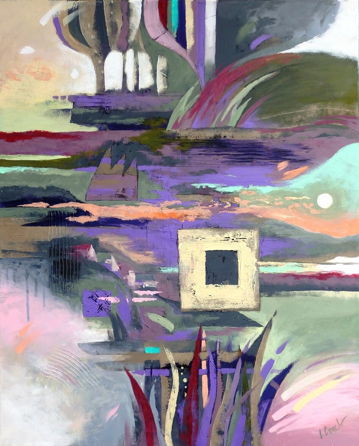 The Country Full Of Poetry 2 Igor Cvacho Originalgemälde zu verkaufen