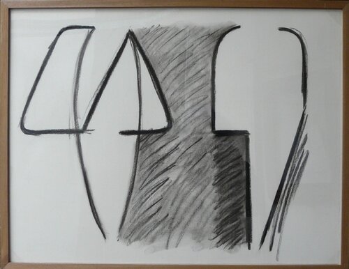 Portraits de Jean Jacques Scherrer et de Yves Jouan by Bernard Gabriel Lafabrie, Print for Sale on Singulart