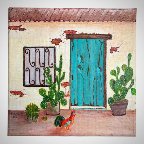 Las puertas del mundo n 1 von Anne Pierre, Malerei kaufen auf Singulart