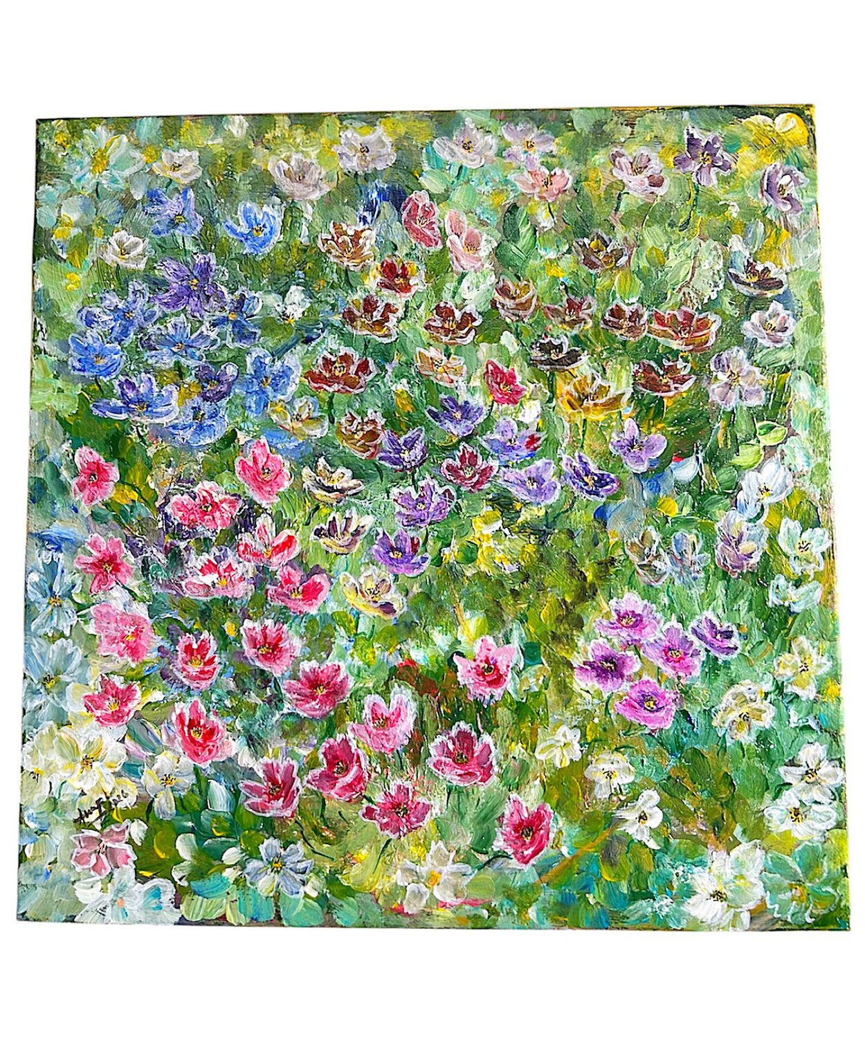 La felicidad de las flores Anne Pierre Originalgemälde zu verkaufen