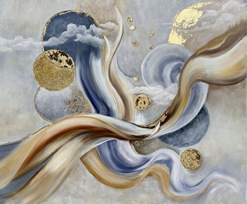 Whispers of Flowing par Ирина Кленке, Peinture en vente sur Singulart