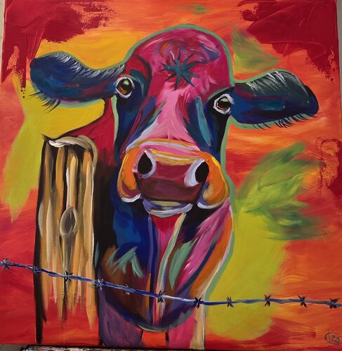 KUH by Kerstin Cornely, 회화 for Sale on Singulart