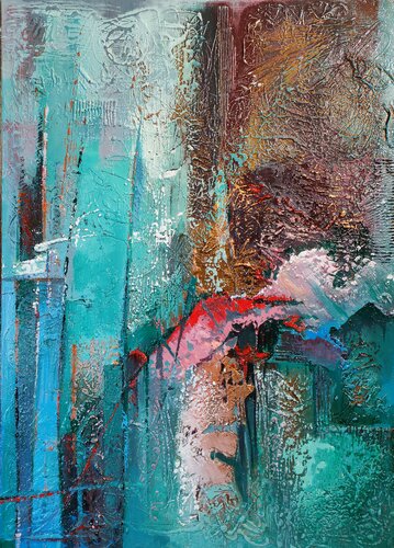 Oltre lo sguardo by nicoleta cimpeanu, Painting for Sale on Singulart