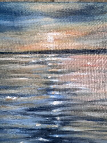 Dana Point Sunset by Joylene Johnson, Painting for Sale on Singulart