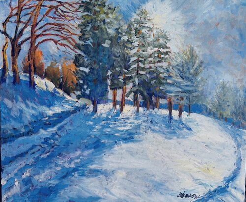Winter 2 by Joylene Johnson, 絵画 for Sale on Singulart