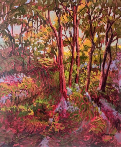 Entwined by Joylene Johnson, 絵画 for Sale on Singulart