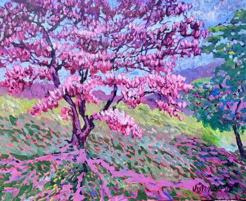 Magnolia von Joylene Johnson, Malerei kaufen auf Singulart