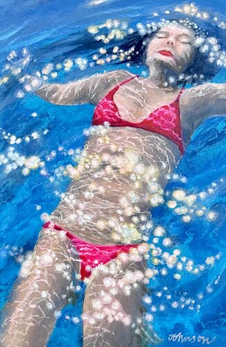 CHERIE by Joylene Johnson, Painting for Sale on Singulart