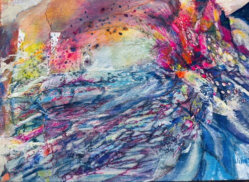 SURGE AND REBIRTH by Joylene Johnson, Painting for Sale on Singulart
