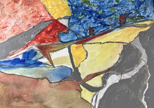 ROAD TO NOWHERE de Joylene Johnson, Pintura a la venta en Singulart