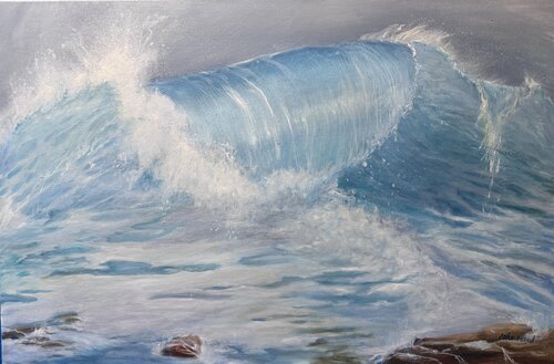 Come With Me To The Sea by Joylene Johnson, Painting for Sale on Singulart