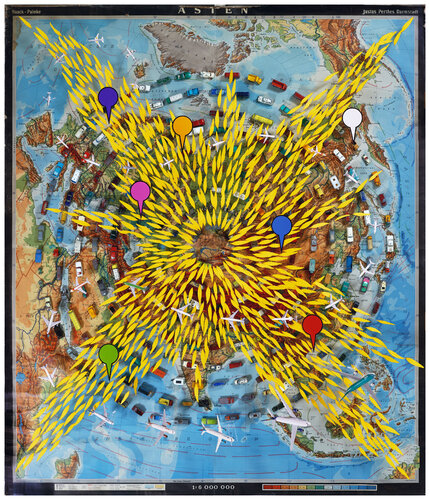 Points of Interest by Anthony Noel Kelly, 版画 for Sale on Singulart