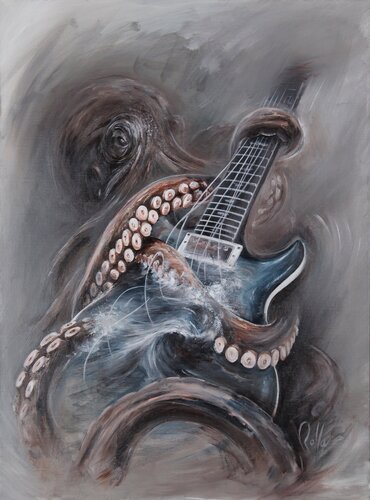 Accord Abyssal by Sébastien Sorolla, 회화 for Sale on Singulart