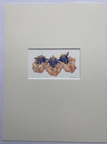 The minitauros by John Rabou, Work on Paper for Sale on Singulart