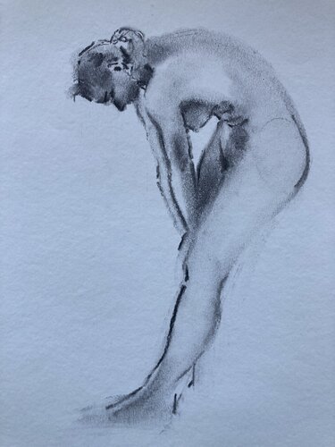 Quick sketch of Hasse von John Rabou, Werk auf Papier kaufen auf Singulart