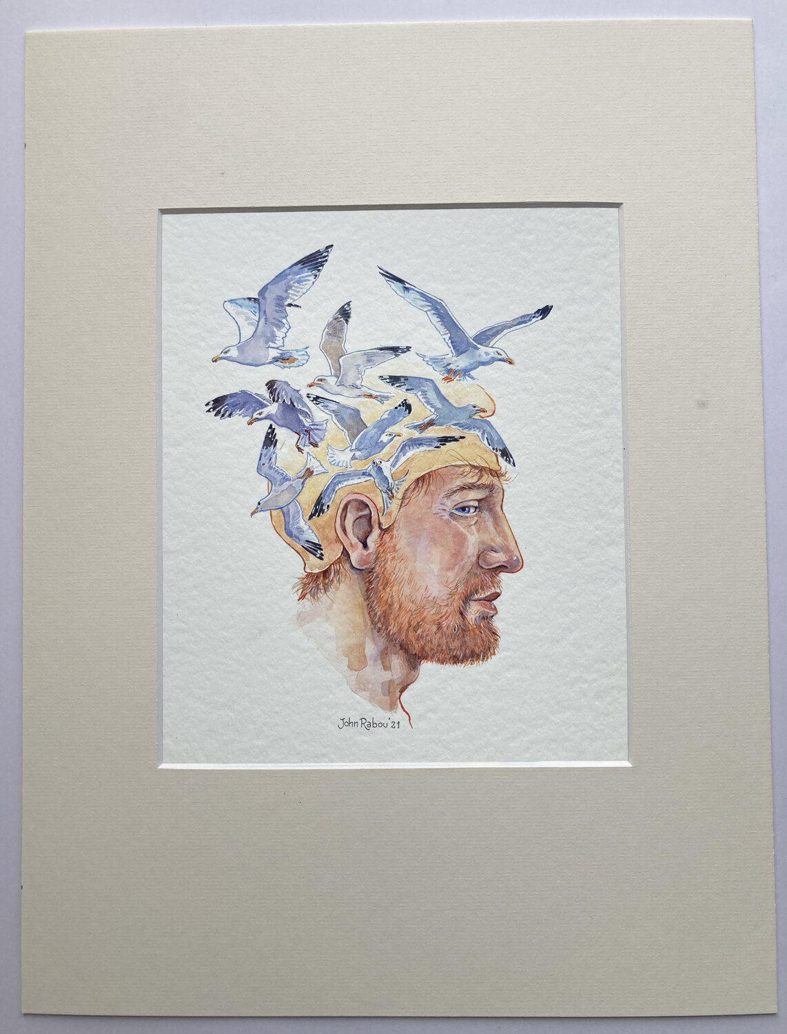 Daidalos musing on wings. John Rabou