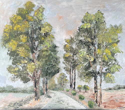 Arboles de Llafranc by Nuria Candau Vidal, Painting for Sale on Singulart