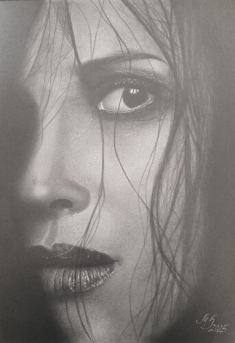 I hope nobody sees me de Merle Soolo, Dibujo a la venta en Singulart