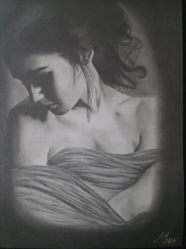 Sorry for being here... by Merle Soolo, Drawing for Sale on Singulart