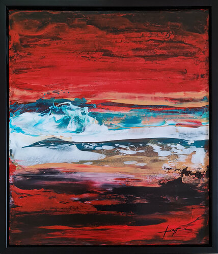 Red Land van Ana María Cepoi, Schilderij te koop op Singulart