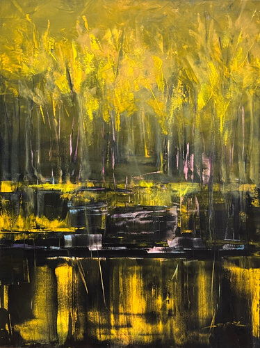 Heaven has a road di Ana María Cepoi, Pittura in vendita su Singulart