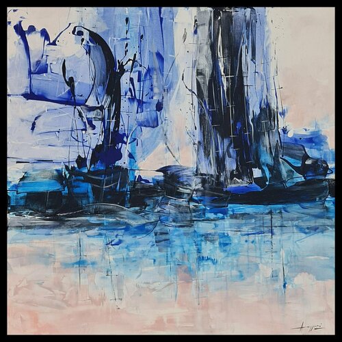 On my way van Ana María Cepoi, Schilderij te koop op Singulart