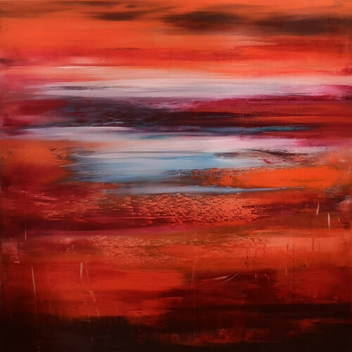 Red Mood II Ana María Cepoi