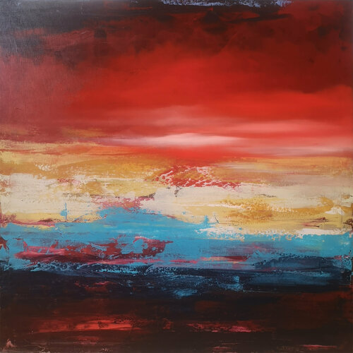 The Only Way par Ana María Cepoi, Peinture en vente sur Singulart