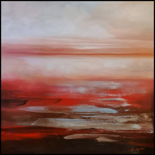 Red Morning Light van Ana María Cepoi, Schilderij te koop op Singulart