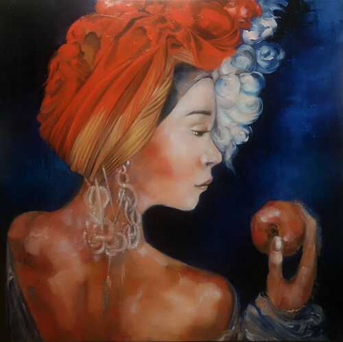 Forbidden Fruit von Ana María Cepoi, Malerei kaufen auf Singulart