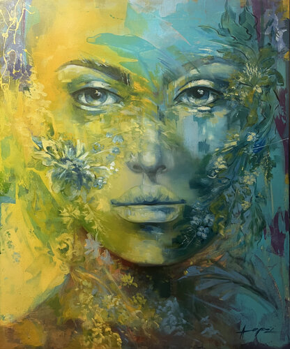 Peace, unity and harmony! par Ana María Cepoi, Peinture en vente sur Singulart