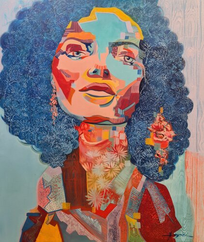 Vibes par Ana María Cepoi, Peinture en vente sur Singulart