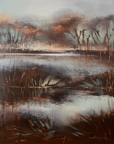 Late Night by Ana María Cepoi, 회화 for Sale on Singulart