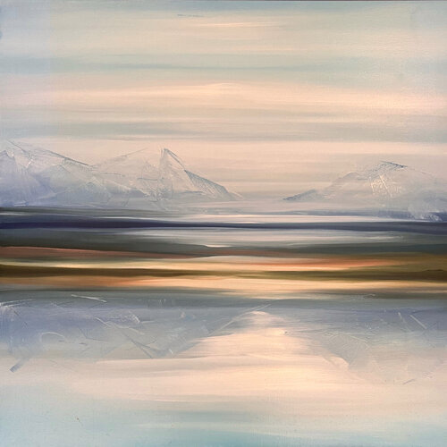 BEYOUND THE SKY nr 2 di Ana María Cepoi, Pittura in vendita su Singulart