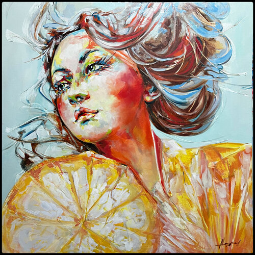 LEMON von Ana María Cepoi, Malerei kaufen auf Singulart