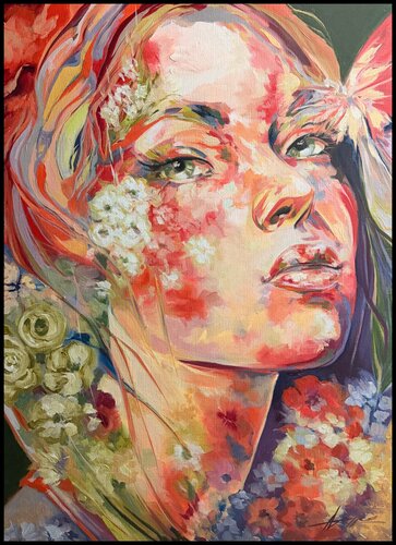 Teenage Dream de Ana María Cepoi, Pintura a la venta en Singulart