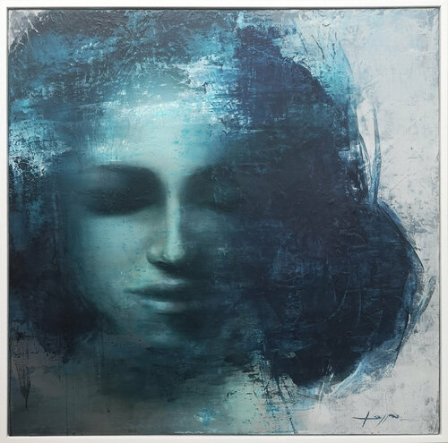 TELL ME A TALE von Ana María Cepoi, Malerei kaufen auf Singulart