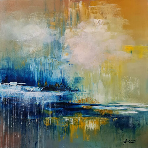 Finding Eternity di Ana María Cepoi, Pittura in vendita su Singulart