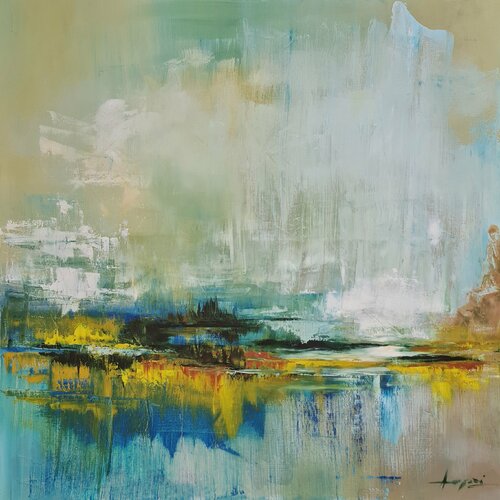 colors of the spirit par Ana María Cepoi, Peinture en vente sur Singulart