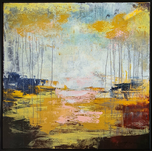 Walk in the woods par Ana María Cepoi, Peinture en vente sur Singulart