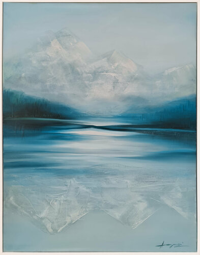 Waiting for spring to come to my kingdom par Ana María Cepoi, Peinture en vente sur Singulart