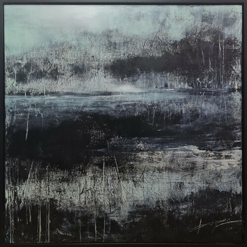 Grey days so you can color them di Ana María Cepoi, Pittura in vendita su Singulart