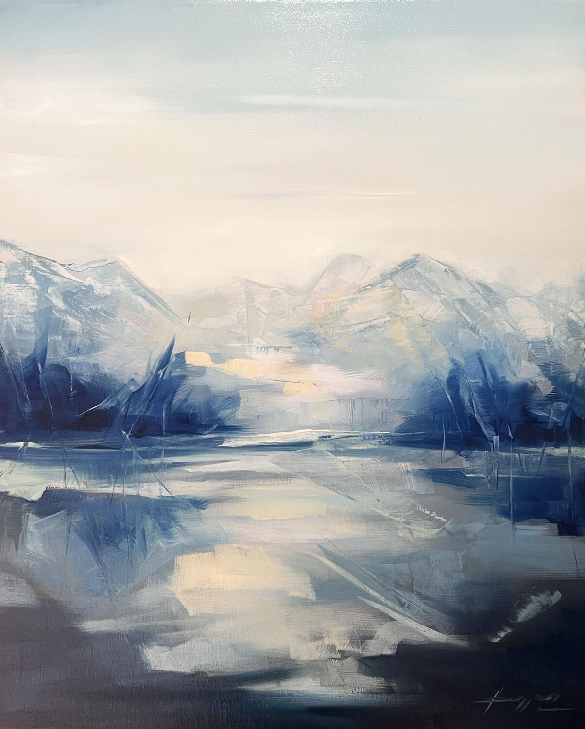 reflective energy Ana María Cepoi Originalgemälde zu verkaufen