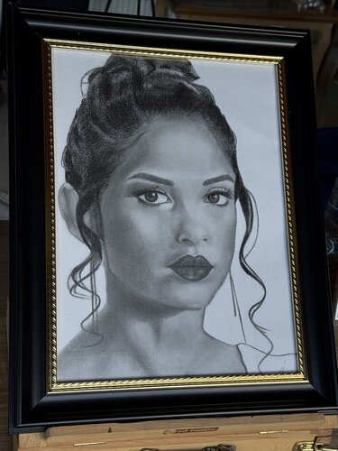 Jennifer winget by Nikoleta Gjergji, デッサン for Sale on Singulart