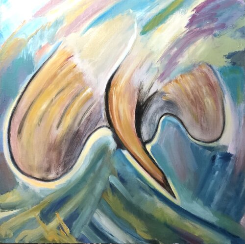 Придумай птицу by Олег Староносов, Painting for Sale on Singulart