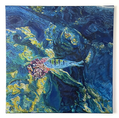 Im Roten Meer di Margit Doupnik, Pittura in vendita su Singulart